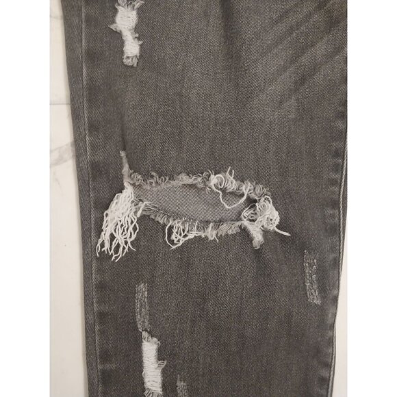 KanCan Cora Estilo Light Gray Mid Rise Super Skinny Jeans Women's Sz 13/30 - Picture 7 of 15